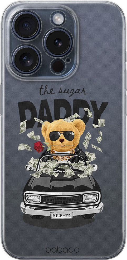 Babaco Ochranný kryt na iPhone 12 Pro MAX - Babaco, Teddy Sugar Daddy 001