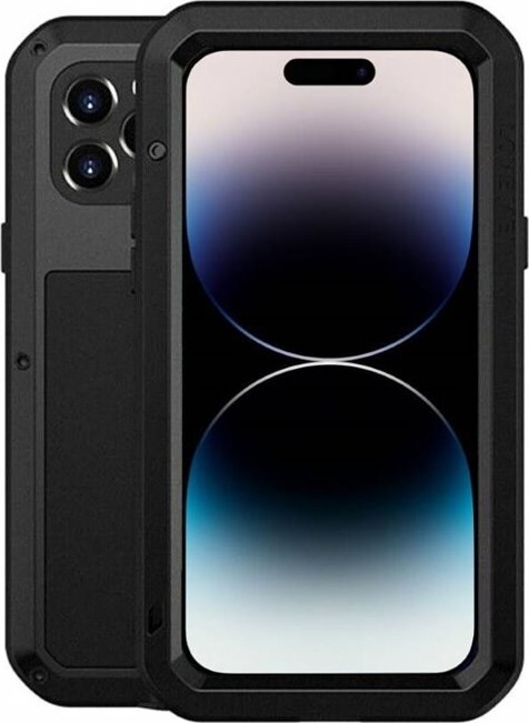 Love Mei Ochranný kryt pro iPhone 14 Pro MAX - LOVE MEI, Powerful Black