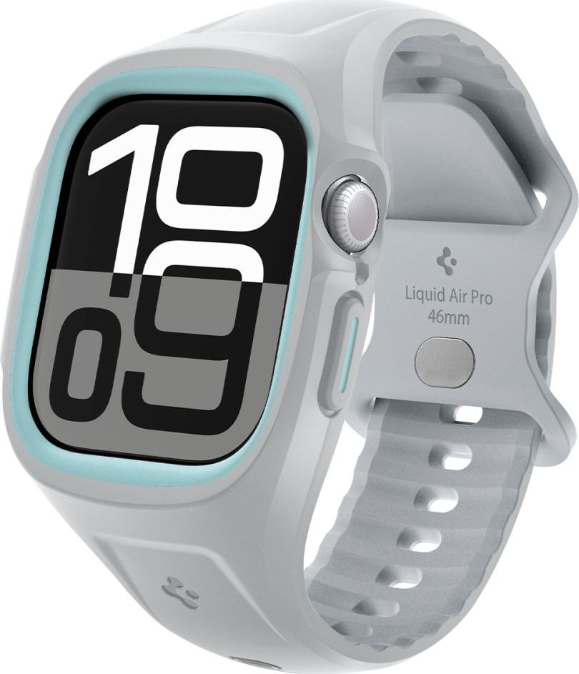 Spigen Liquid Air Pro kryt s řemínkem Apple Watch 10 (46mm) šedý