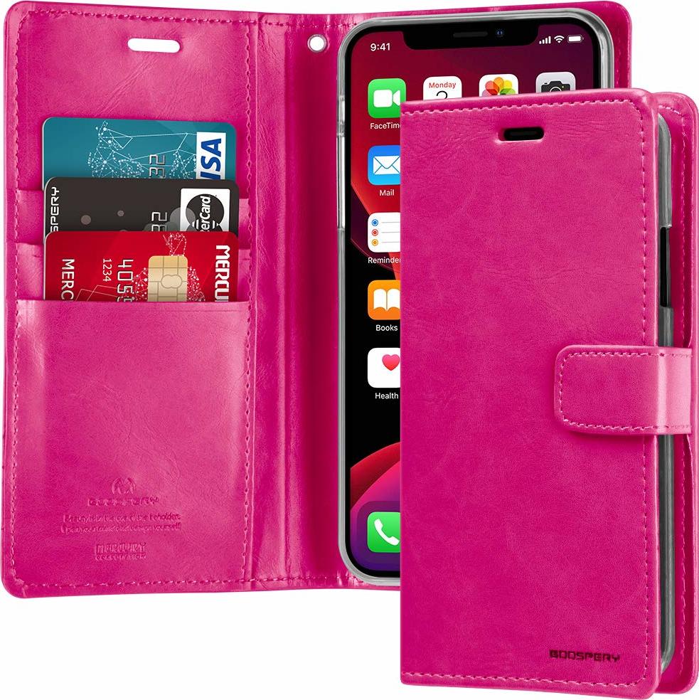 Mercury Pouzdro na iPhone 11 Pro MAX - Mercury, Bluemoon Diary HOTPINK