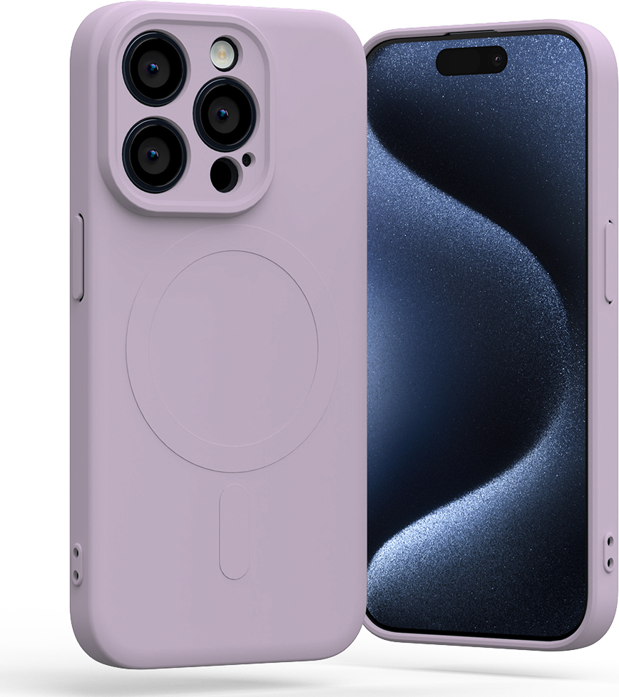 Mercury Ochranný kryt na iPhone XR - Mercury, SemiSilicon MagSafe Purple