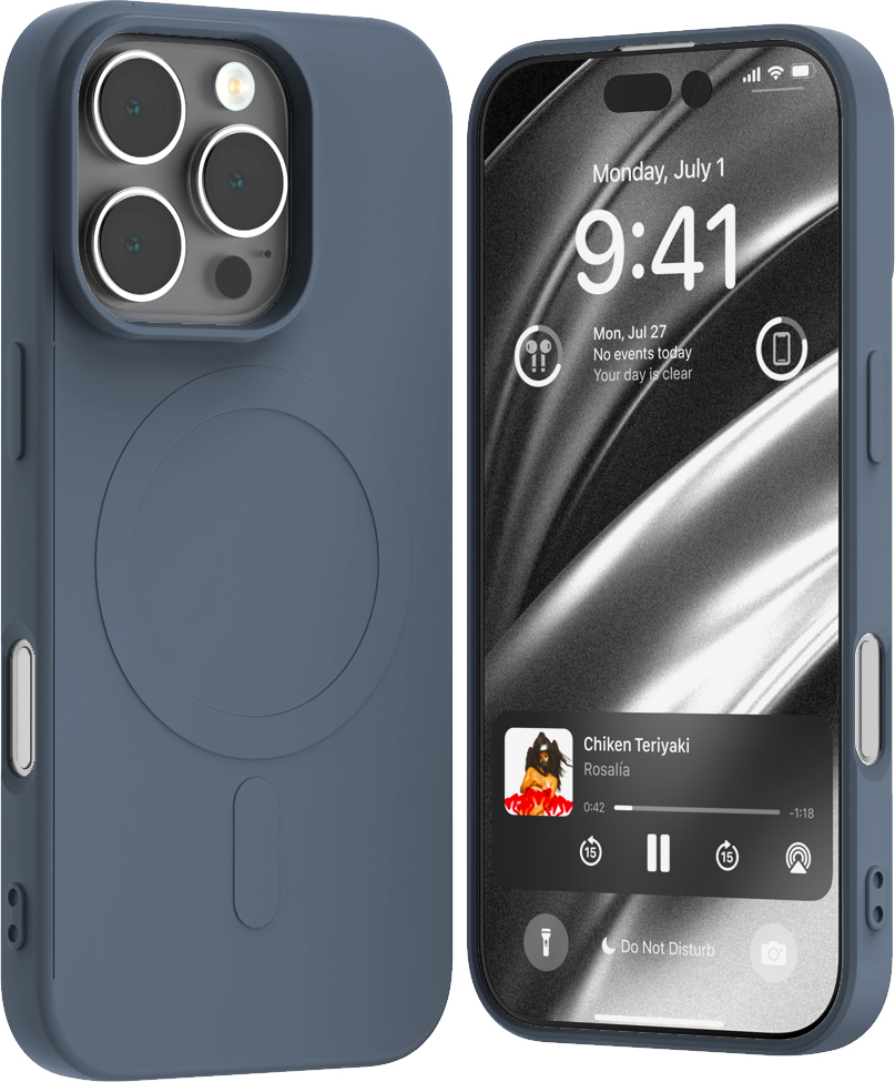 Mercury Ochranný kryt na iPhone 16 Pro - Mercury, SemiSilicon MagSafe Sierra