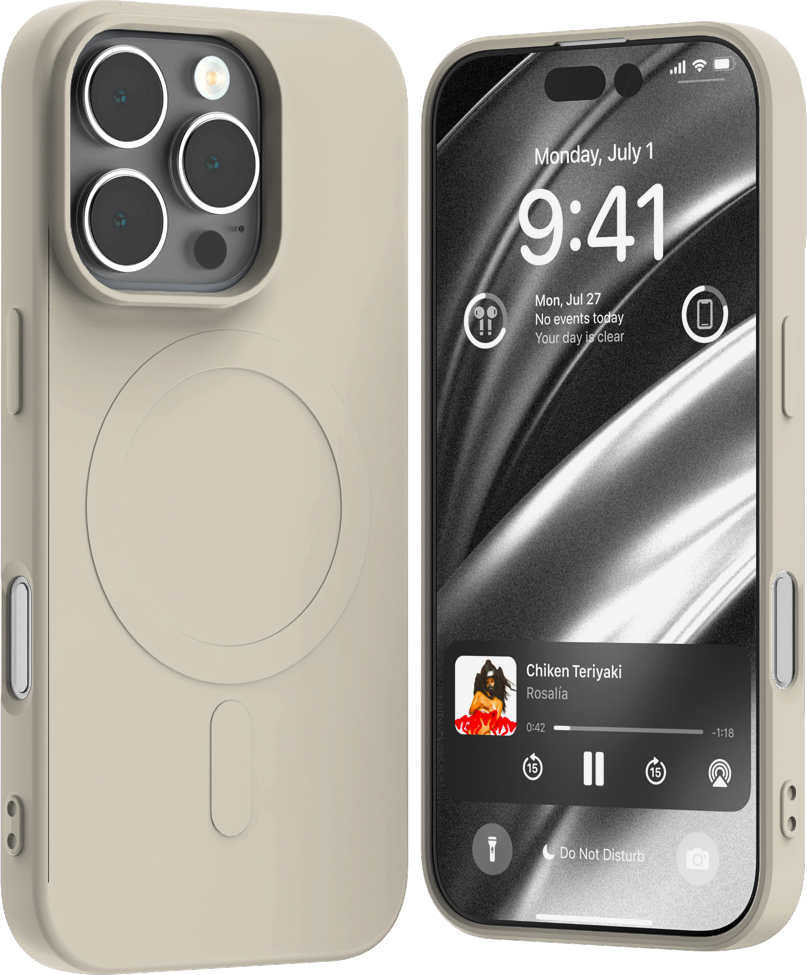 Mercury Ochranný kryt na iPhone 16 Pro - Mercury, SemiSilicon MagSafe Stone