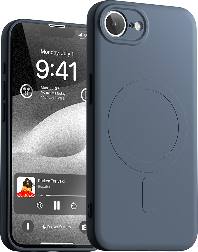 Mercury Ochranný kryt na iPhone 16e - Mercury, SemiSilicon MagSafe Sierra