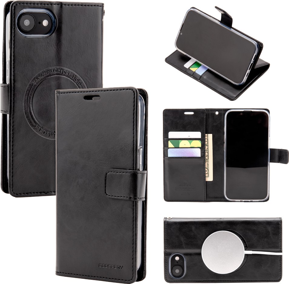 Mercury Ochranné pouzdro na iPhone 16e - Mercury, Bluemoon MagSafe Black