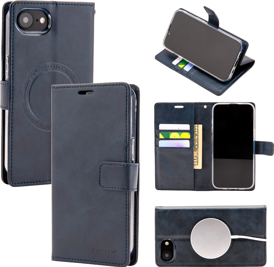 Mercury Ochranné pouzdro na iPhone 16e - Mercury, Bluemoon MagSafe Navy