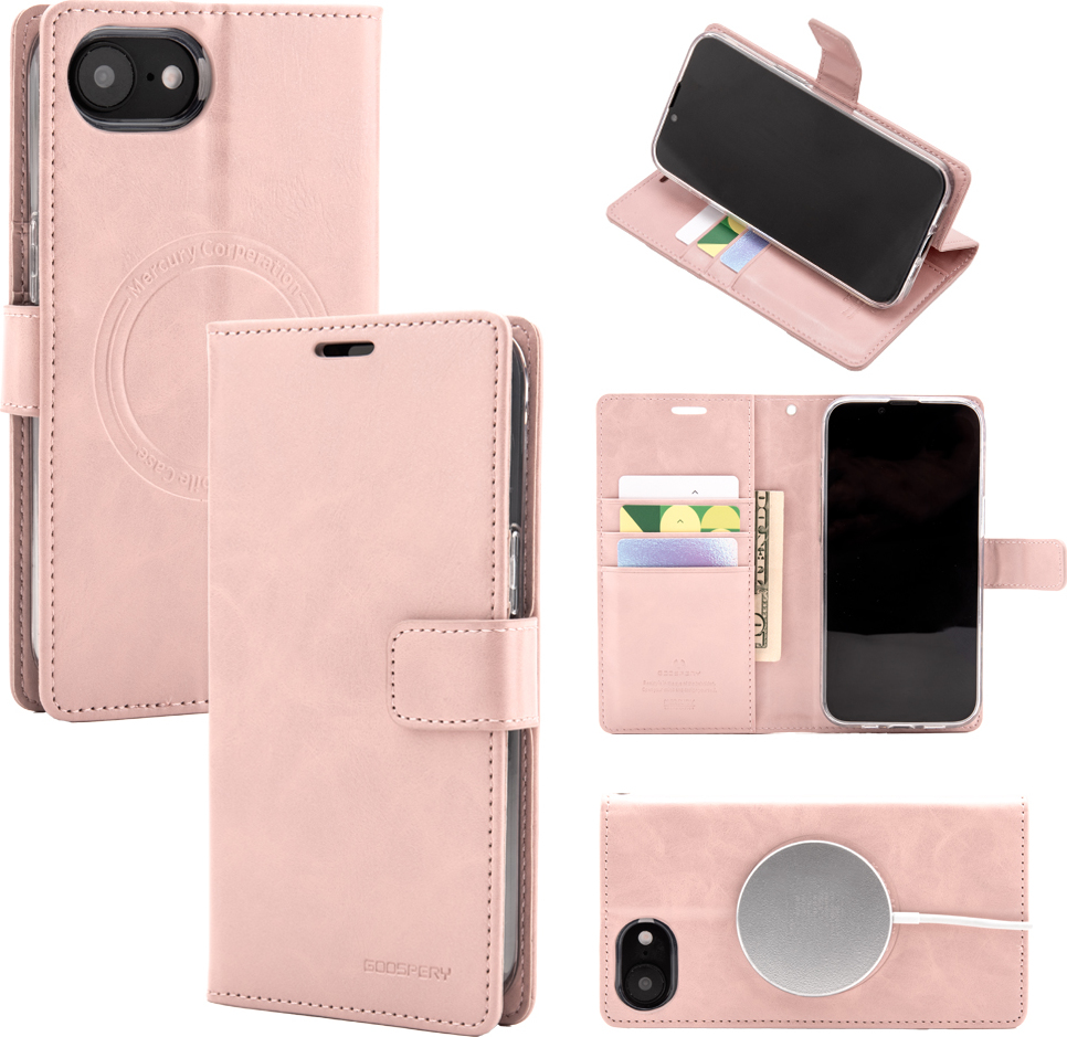 Mercury Ochranné pouzdro na iPhone 16e - Mercury, Bluemoon MagSafe RoseGold