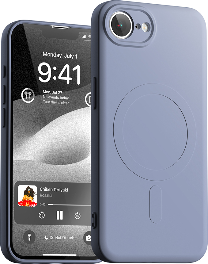 Mercury Ochranný kryt na iPhone 16e - Mercury, SemiSilicon MagSafe Purple