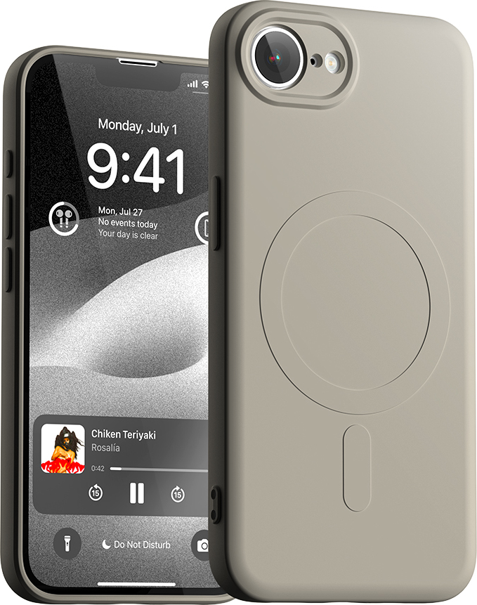 Mercury Ochranný kryt na iPhone 16e - Mercury, SemiSilicon MagSafe Stone