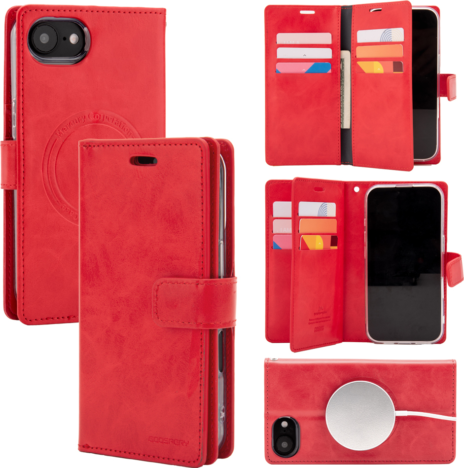 Mercury Ochranné pouzdro na iPhone 16e - Mercury, Mansoor MagSafe Red