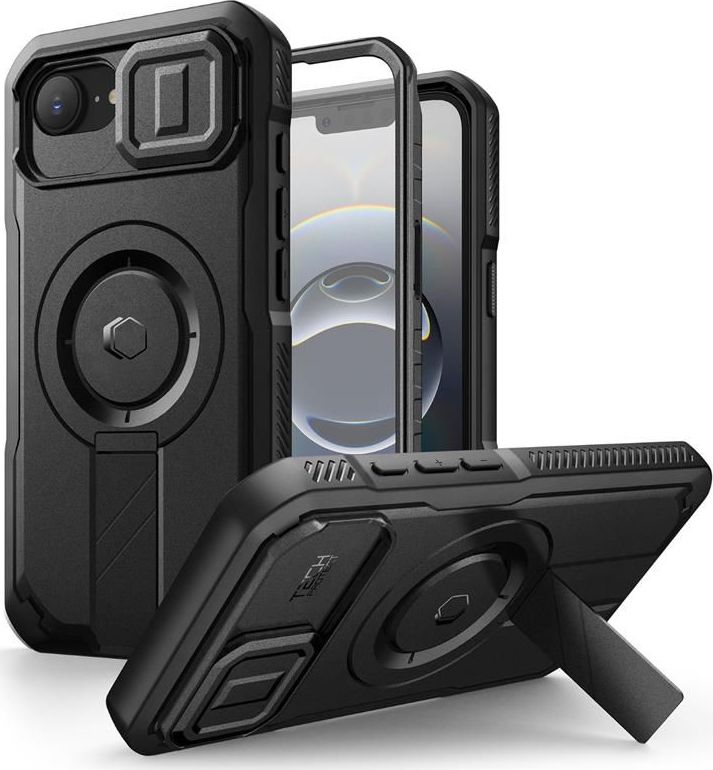 Tech-Protect Ochranný kryt na iPhone 16e - Tech-Protect, Kevlar MagSafe Black