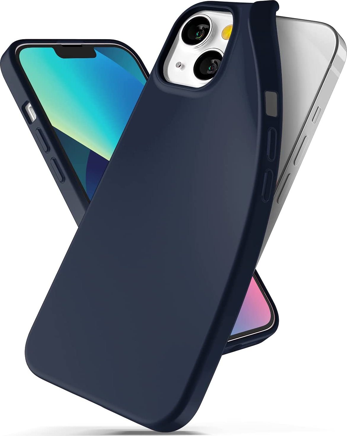 Mercury Ochranný kryt pro iPhone 13 mini - Mercury, Soft Feeling Midnight Blue