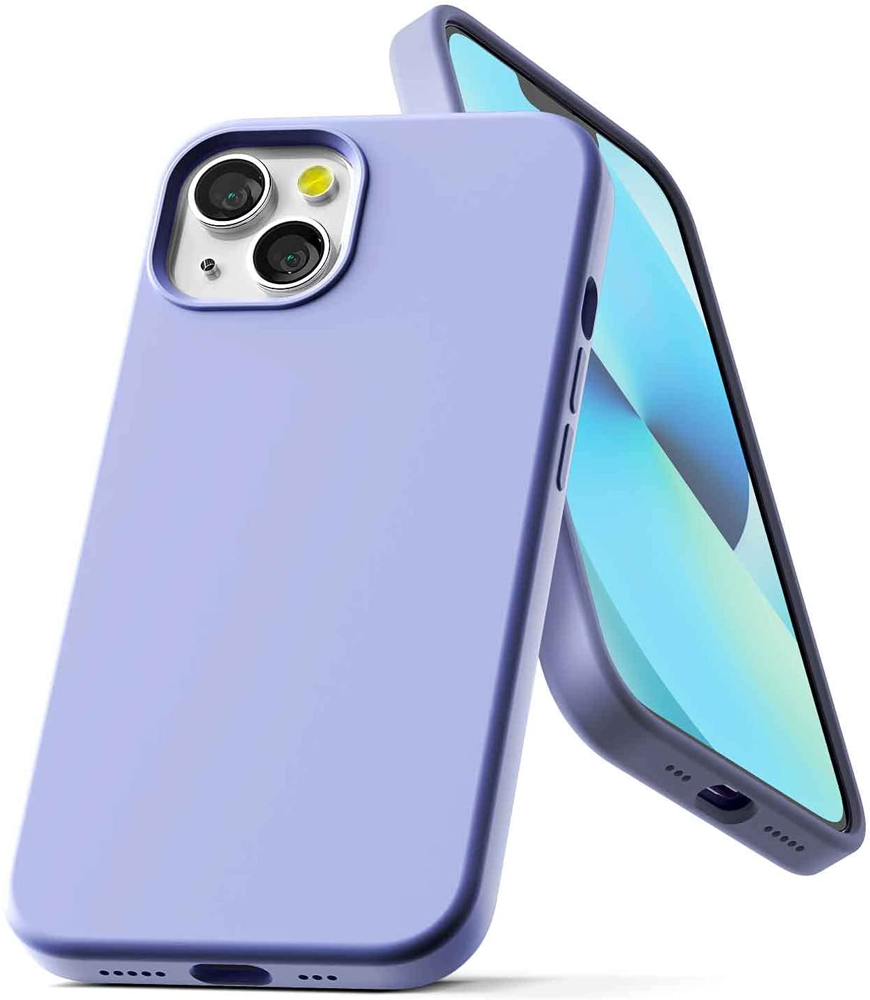 Mercury Ochranný kryt pro iPhone 13 - Mercury, Silicone Lavender Gray