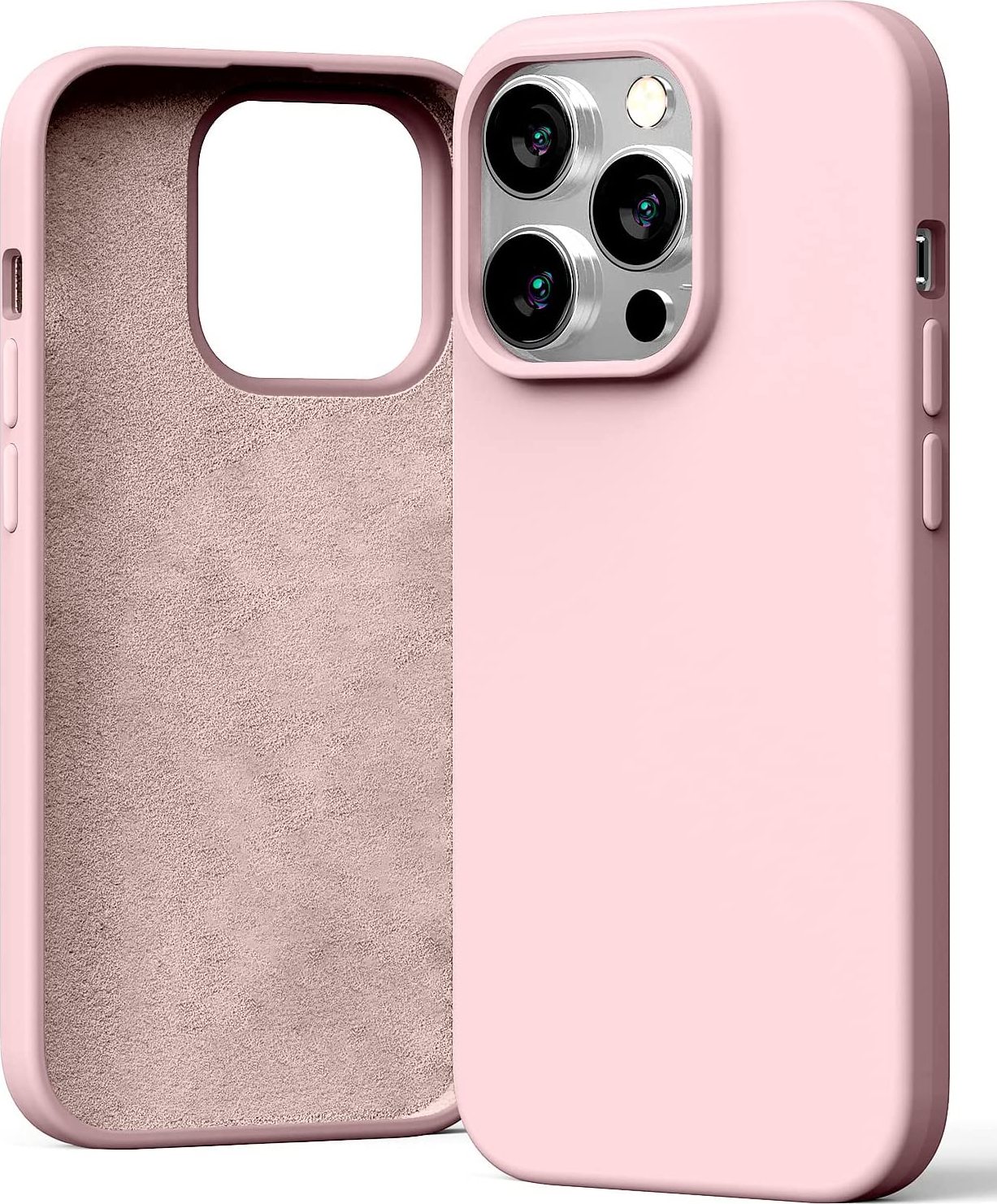 Pouzdro Mercury Silicone APPLE Iphone 14 PRO růžové