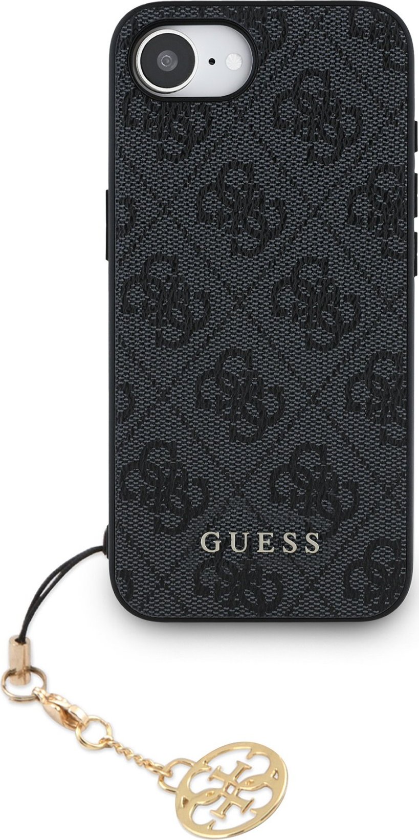 Guess 4G Charm kryt iPhone 16e šedý