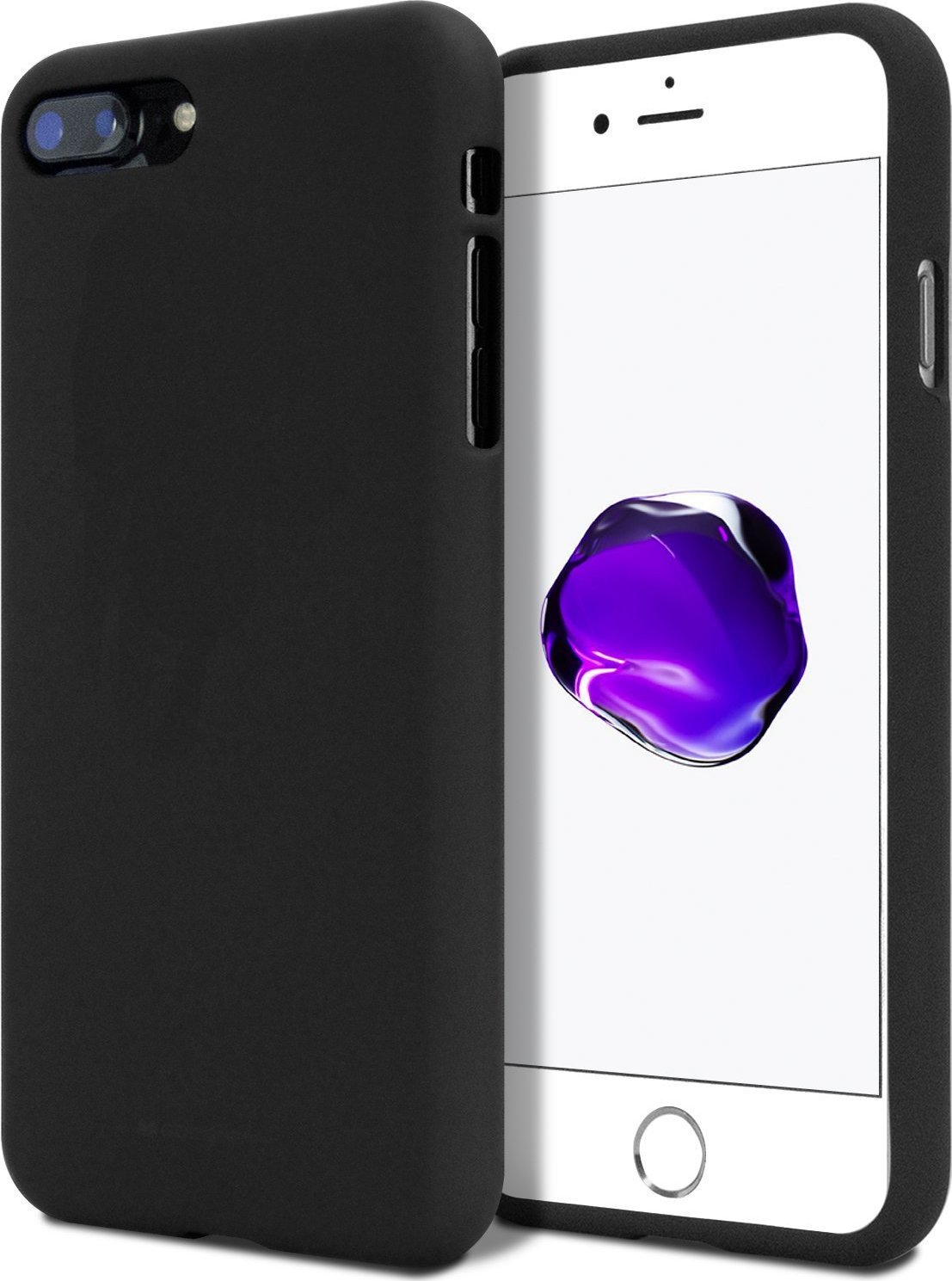 Ochranný kryt pro Apple iPhone 5/5S/SE2016 Mercury, Soft Feeling Černý