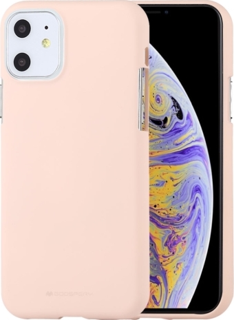 Mercury Ochranný kryt pro iPhone 11 - Mercury, Soft Feeling Pink Sand
