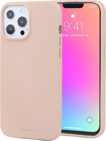 Mercury Ochranný kryt pro iPhone 13 Pro - Mercury, Soft Feeling Pink Sand