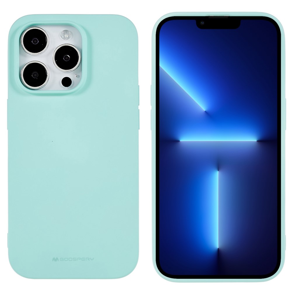 Mercury Ochranný kryt na iPhone 15 Pro - Mercury, Soft Feeling Mint