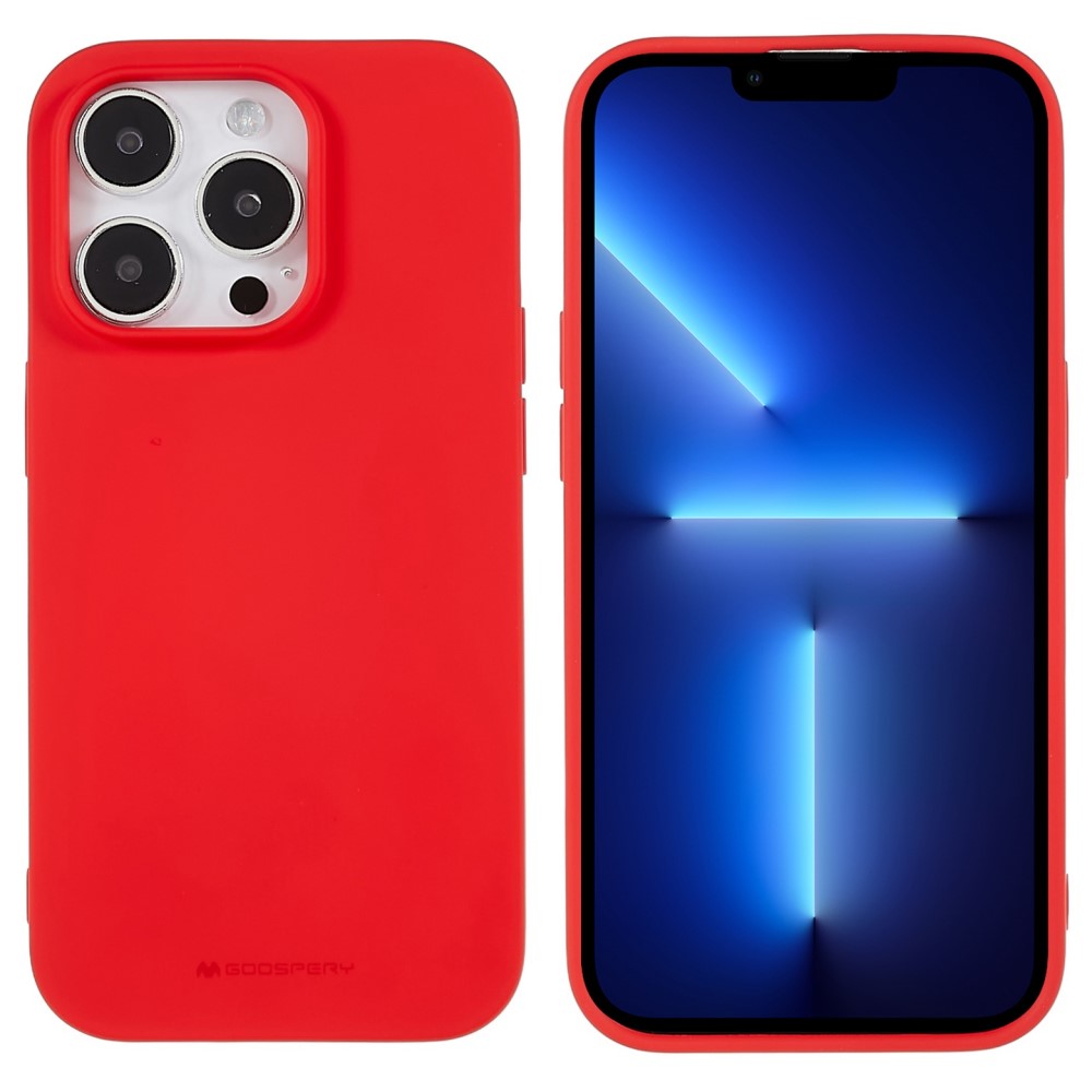 Mercury Ochranný kryt na iPhone 15 Pro - Mercury, Soft Feeling Red