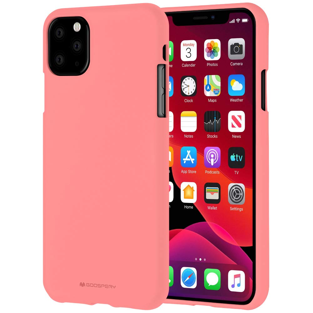Mercury Ochranný kryt pro iPhone 11 Pro MAX - Mercury, Soft Feeling Pink