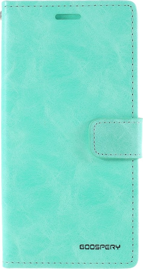 Mercury Knížkové pouzdro na iPhone 12 / 12 Pro - Mercury, Bluemoon Diary Mint