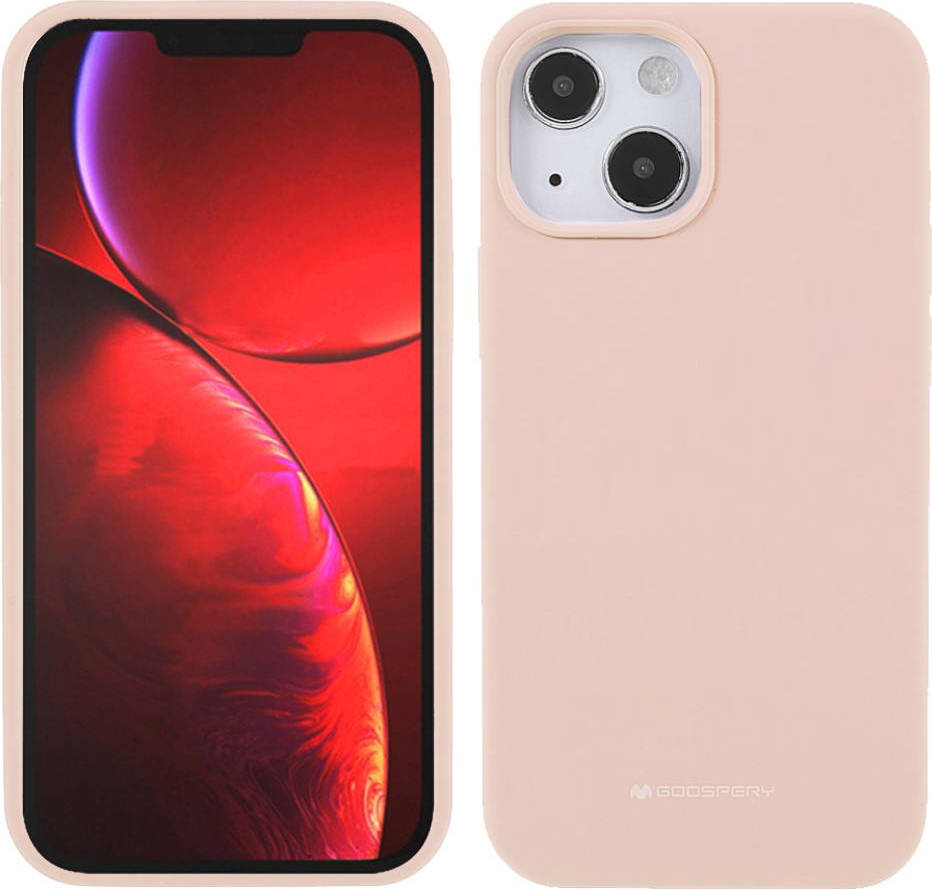 Mercury Ochranný kryt pro iPhone 13 mini - Mercury, Soft Feeling Pink Sand