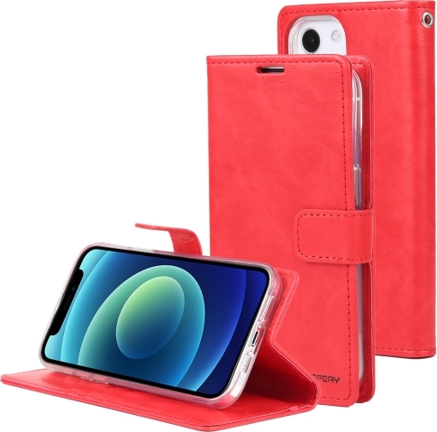 Mercury Ochranné pouzdro pro iPhone 13 mini - Mercury, Bluemoon Diary Red