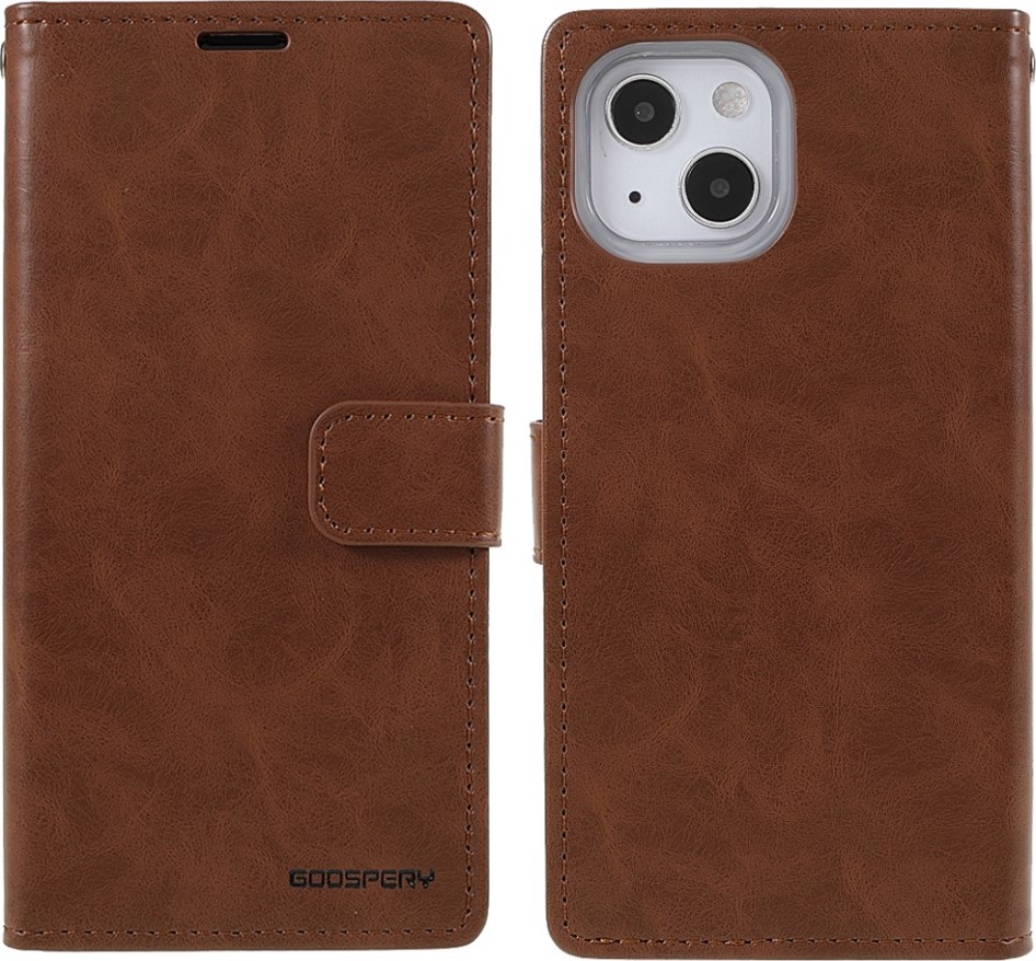 Mercury Ochranné pouzdro pro iPhone 13 - Mercury, Bluemoon Diary Brown