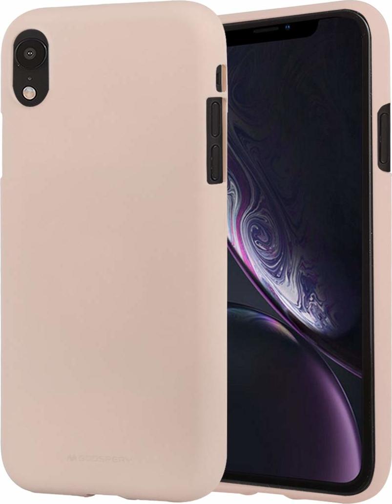Mercury Ochranný kryt pro iPhone XR - Mercury, Soft Feeling Pink Sand