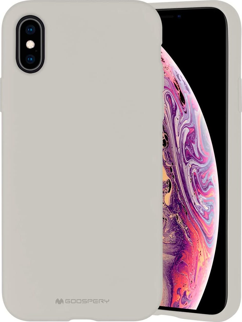 Mercury Ochranný kryt pro iPhone XS / X - Mercury, Silicone Stone