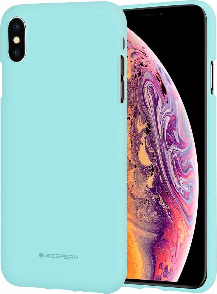 Mercury Ochranný kryt pro iPhone XS MAX - Mercury, Soft Feeling Mint