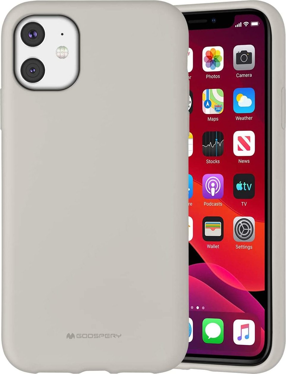 Mercury Ochranný kryt pro iPhone 11 - Mercury, Silicone Stone