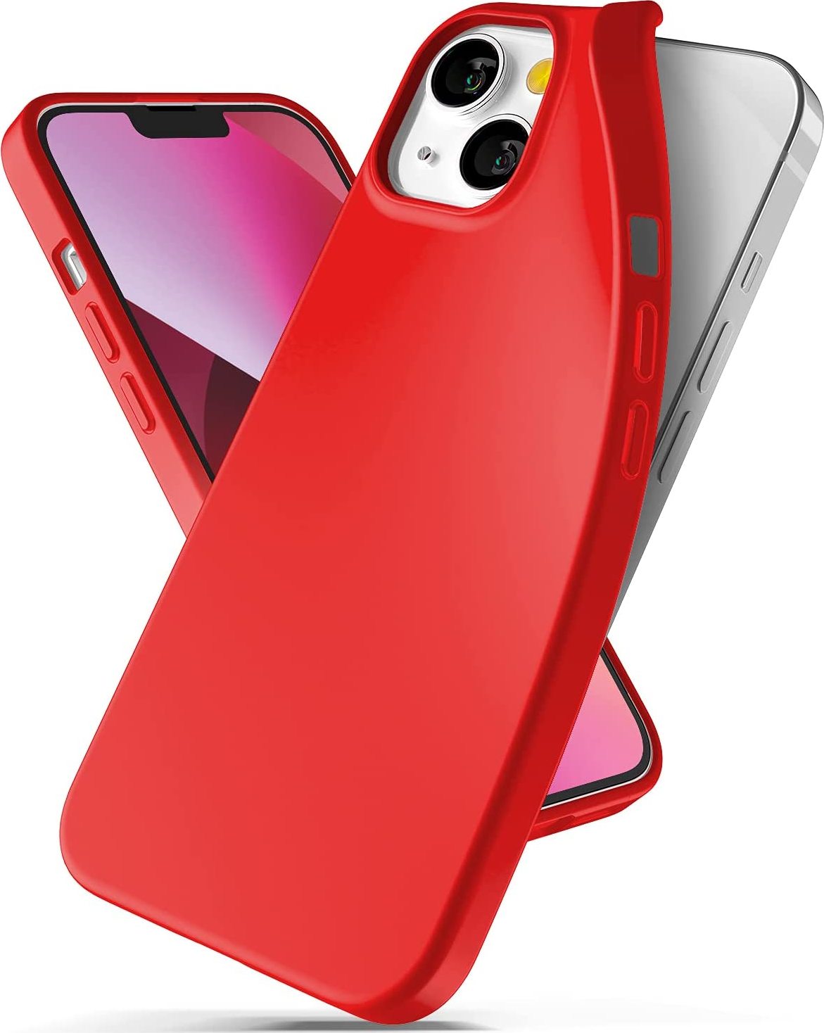 Mercury Ochranný kryt pro iPhone 13 mini - Mercury, Soft Feeling Red