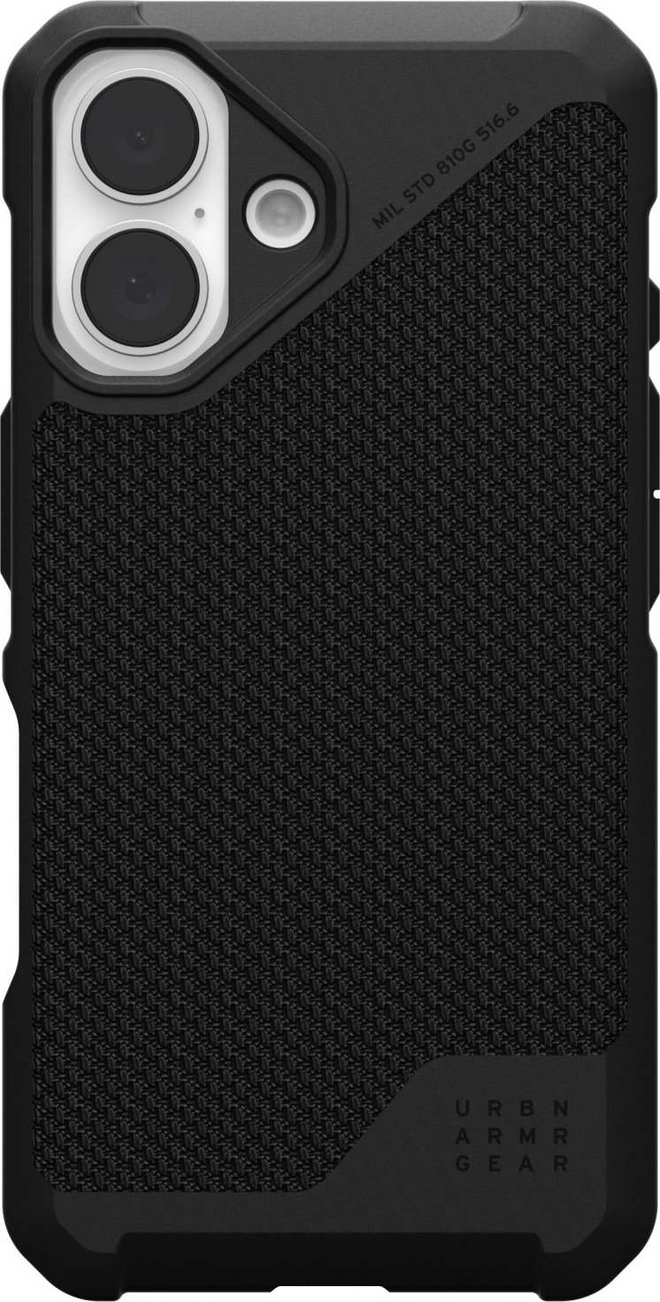 UAG Metropolis LT Magsafe Kevlar kryt iPhone 16 černý
