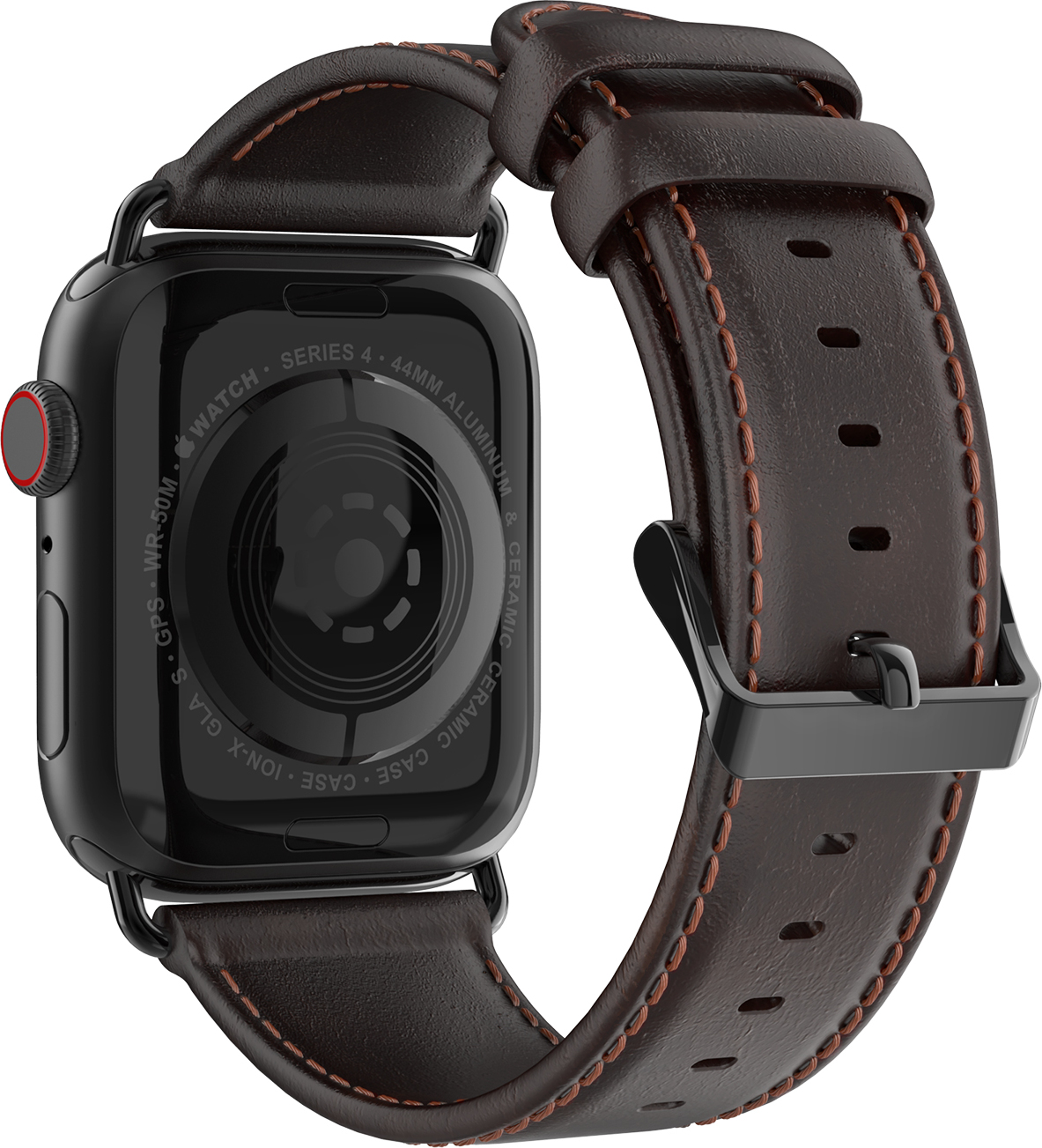 DuxDucis Kožený pásek / řemínek pro Apple Watch 38mm / 40mm / 41mm / 42mm - DuxDucis, Business Coffee