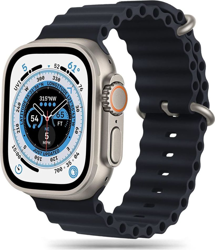 Tech-Protect Řemínek pro Apple Watch 44mm / 45mm / 46mm / 49mm - Tech-Protect, Iconband Pro Black