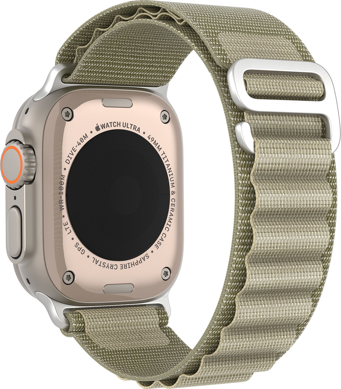 DuxDucis Řemínek pro Apple Watch 44mm / 45mm / 46mm / 49mm - DuxDucis, GS Olive