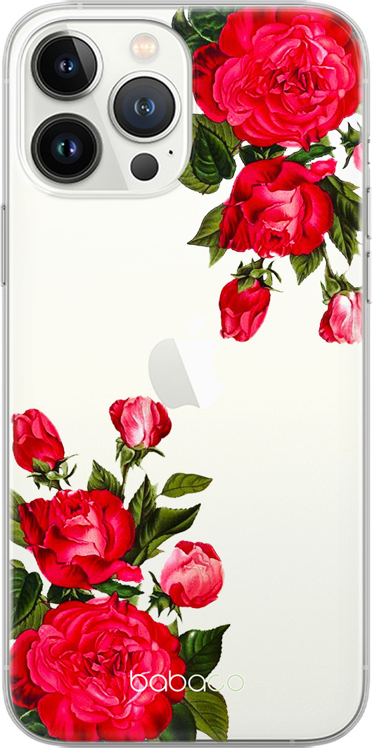 Babaco Ochranný kryt na iPhone 15 Pro - Babaco, Flowers 007