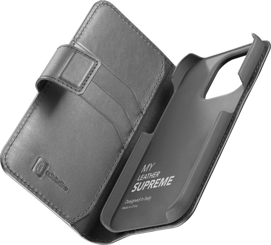 CellularLine Ochranné pouzdro na iPhone 15 Pro - Cellulalrine, Supreme Black