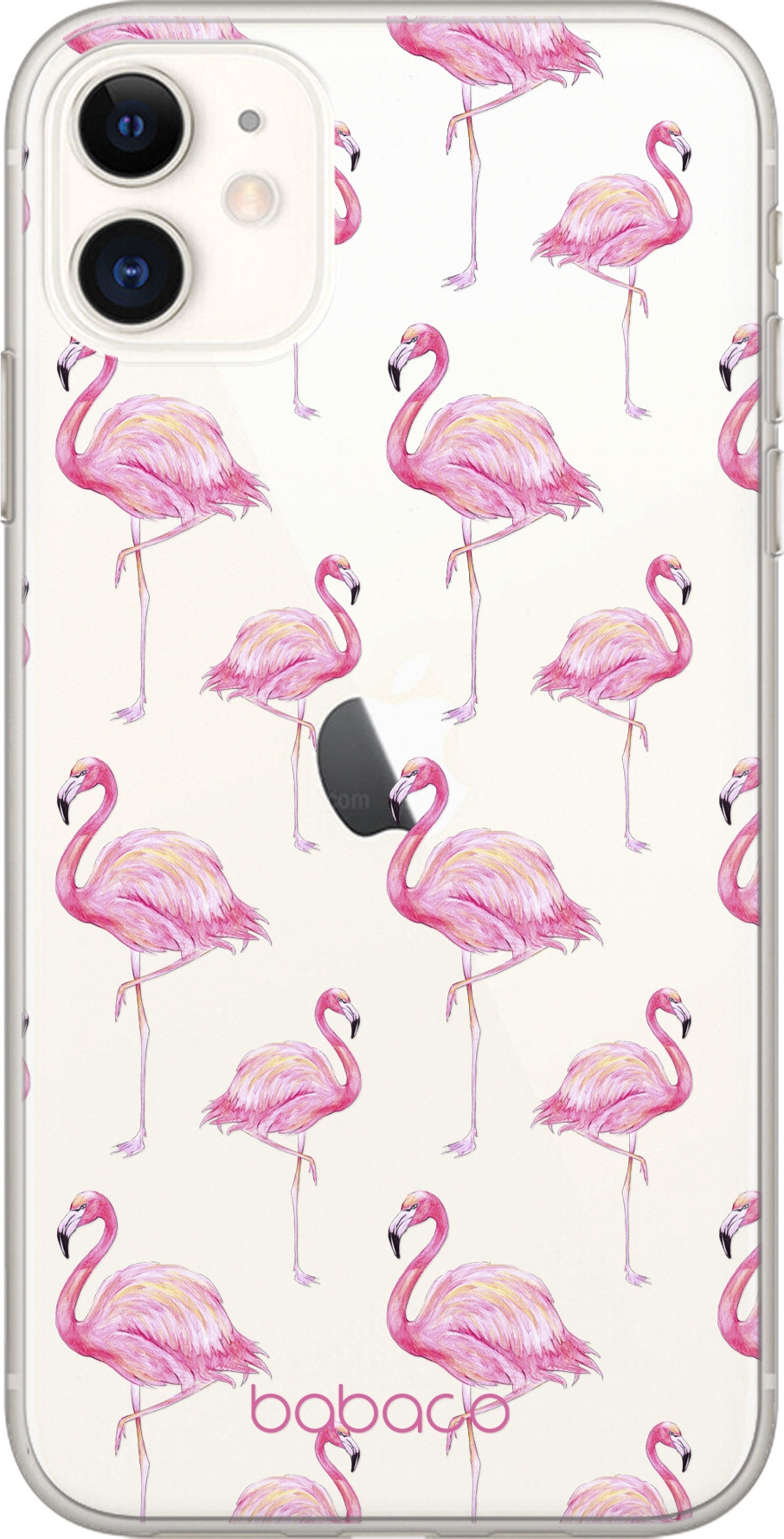 Babaco Ochranný kryt pro iPhone 12 mini - Babaco, Flamingo 005