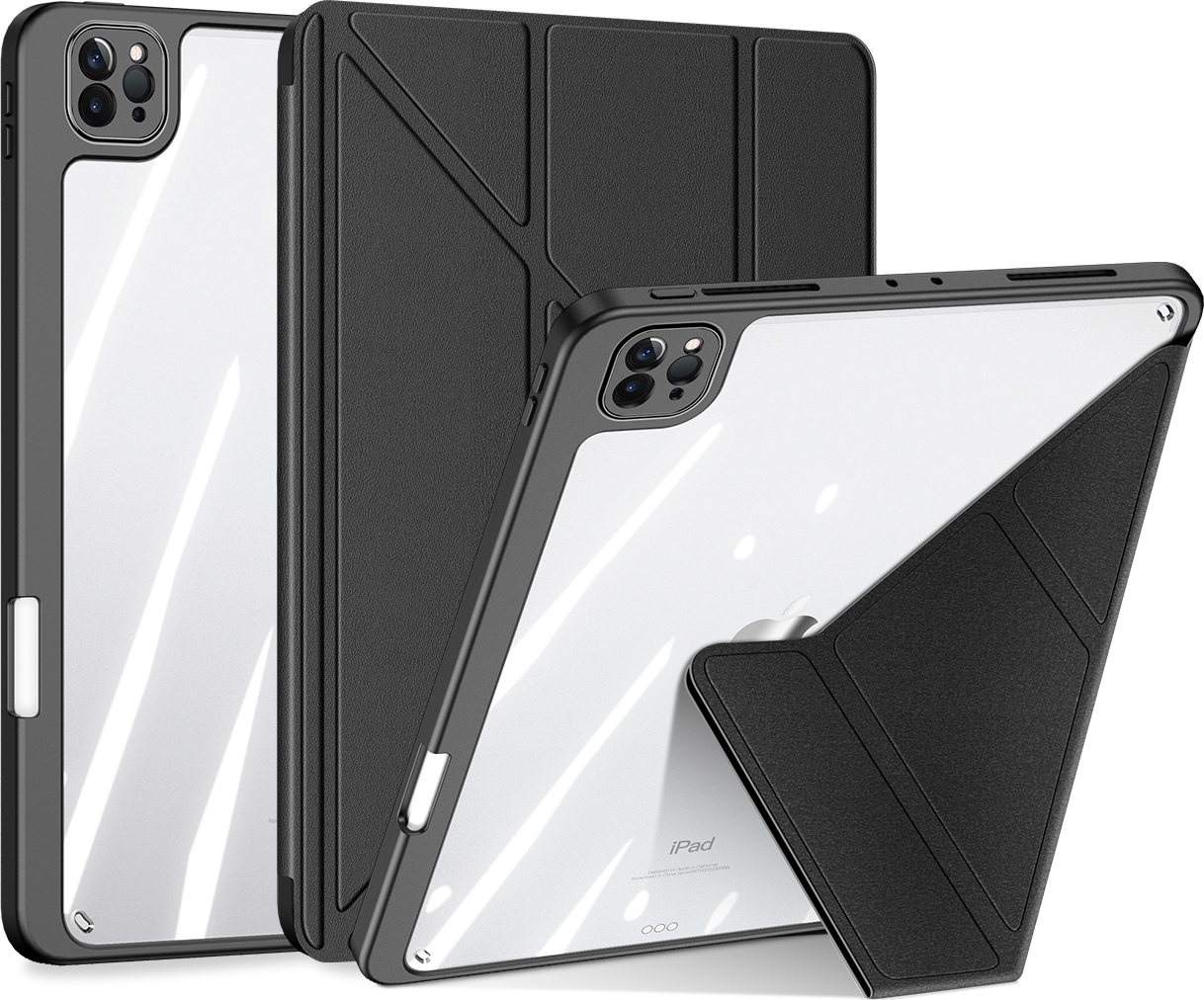 DuxDucis Pouzdro pro iPad Pro 11 (2022/2021/2020/2018) - DuxDucis, Magi Black