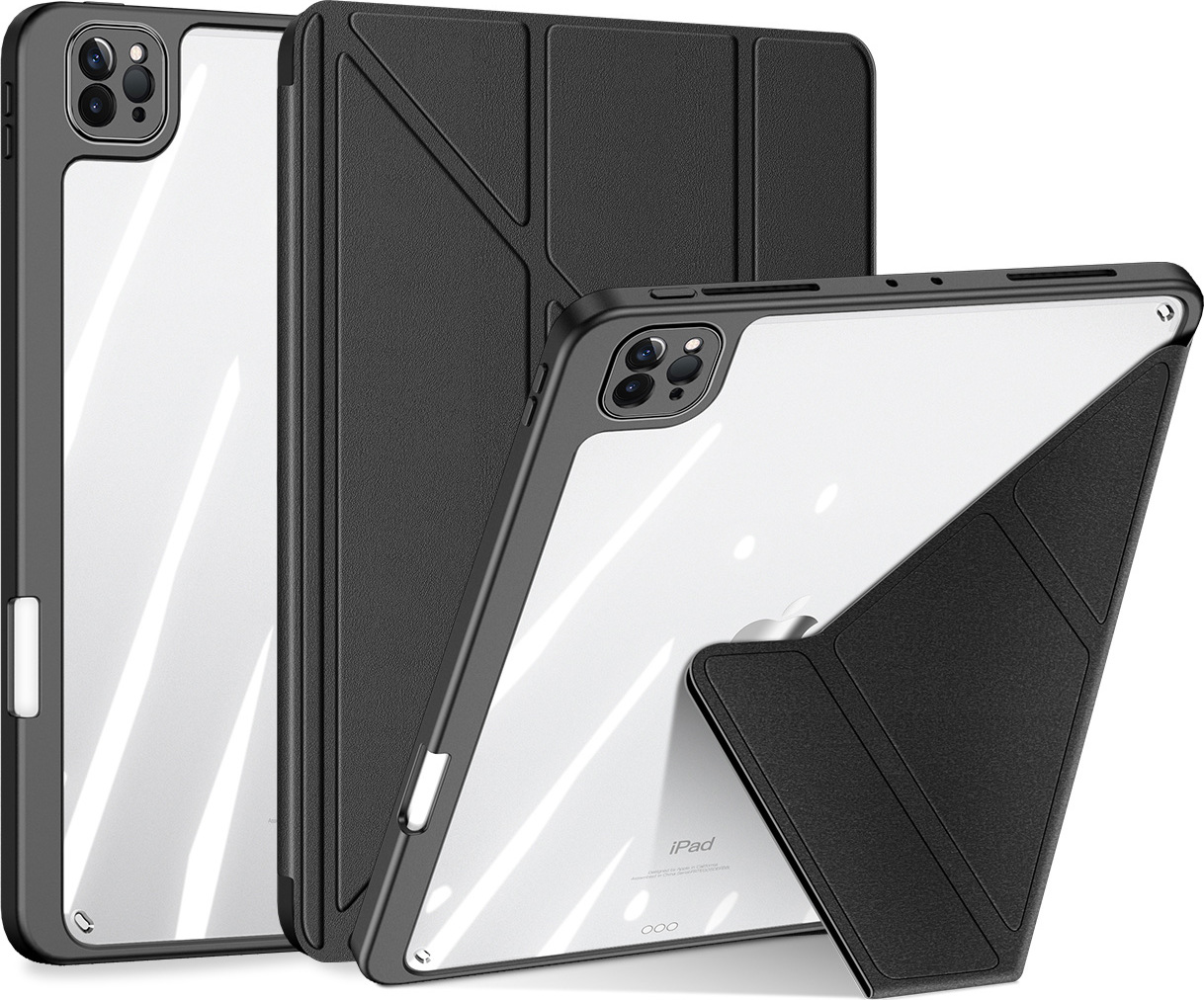 DuxDucis Pouzdro / kryt pro iPad Pro 12.9 (2022/2021/2020) - DuxDucis, Magi Black