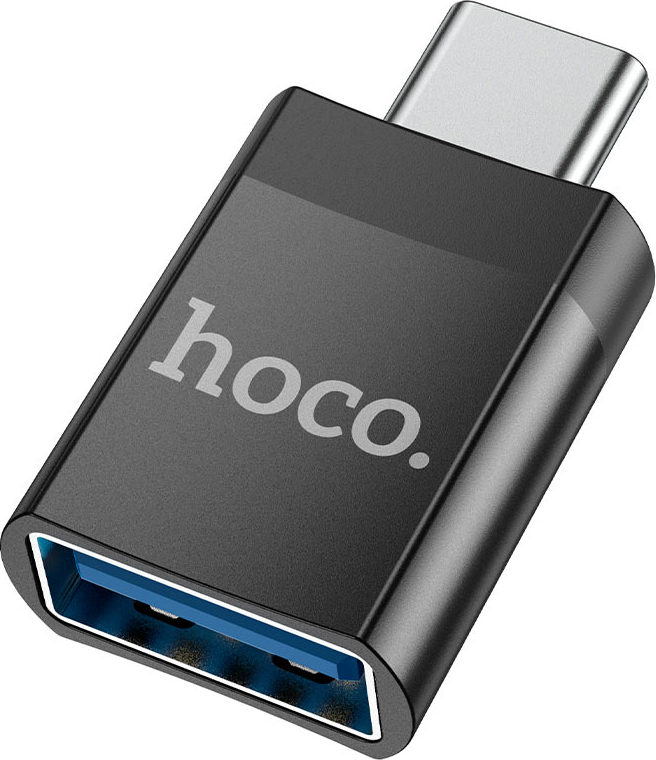 Hoco Redukce USB-C to USB-A - Hoco, UA17 Black