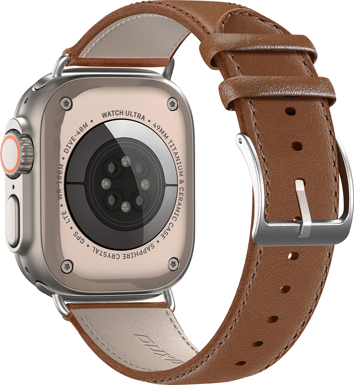DuxDucis Řemínek pro Apple Watch 44mm / 45mm / 46mm / 49mm - DuxDucis, YS Brown