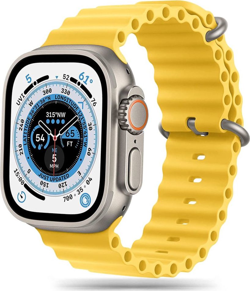 Tech-Protect Řemínek pro Apple Watch 44mm / 45mm / 46mm / 49mm - Tech-Protect, Iconband Pro Yellow