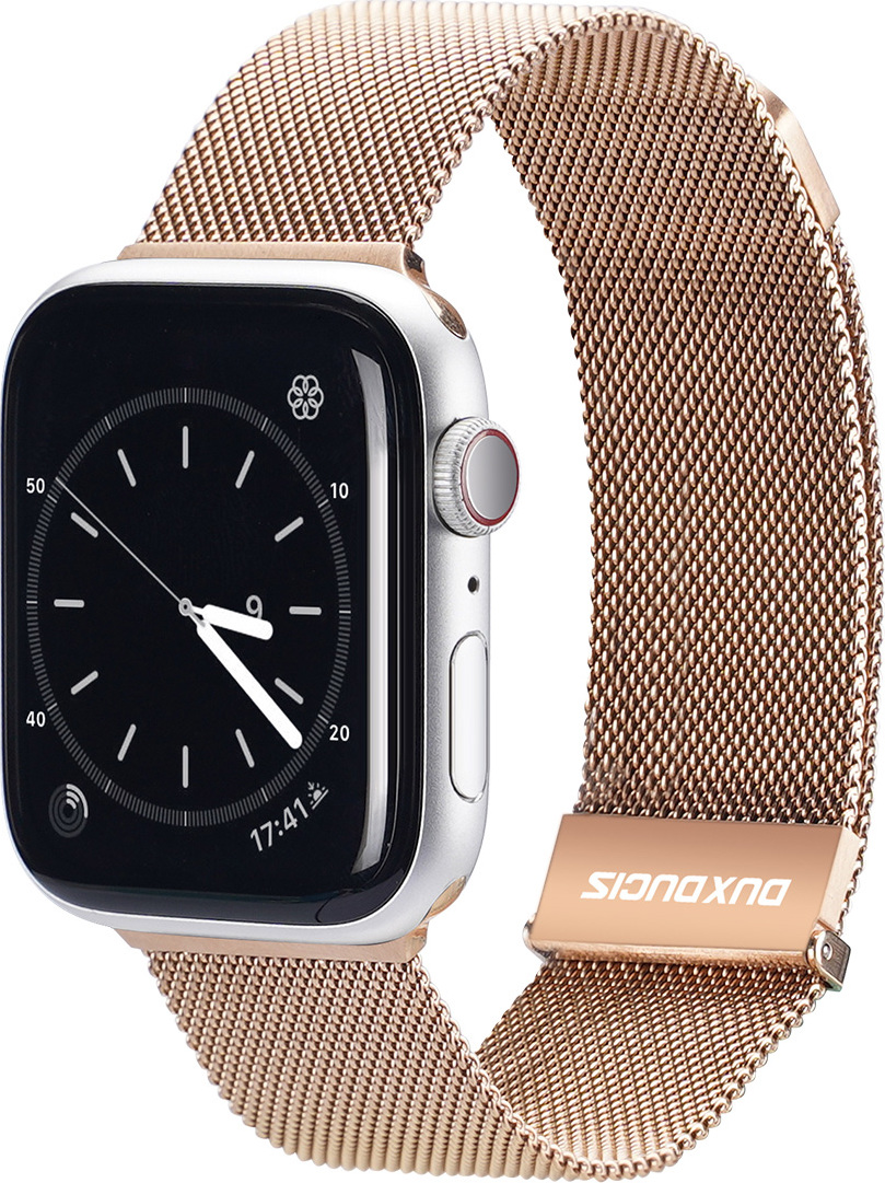 DuxDucis Řemínek pro Apple Watch 44mm / 45mm / 46mm / 49mm - DuxDucis, Milanese Gold