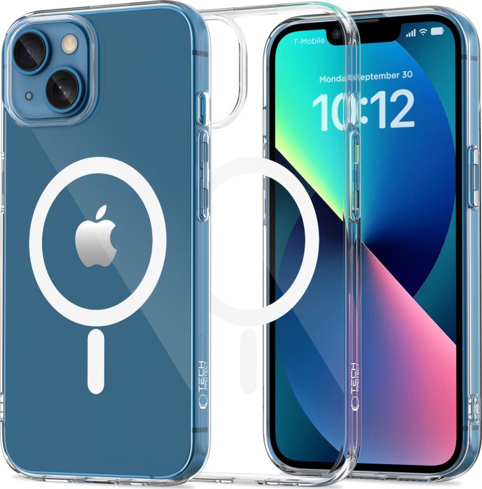 Tech-Protect Ochranný kryt na iPhone 13 mini - Tech-Protect, FlexAir MagSafe Clear