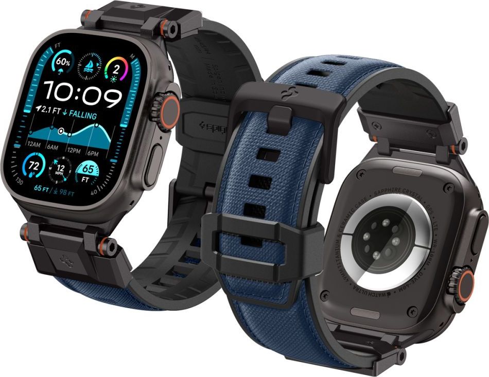 Spigen DuraPro Armor řemínek Apple Watch Ultra 49/46/45/44/42mm námořně modrý