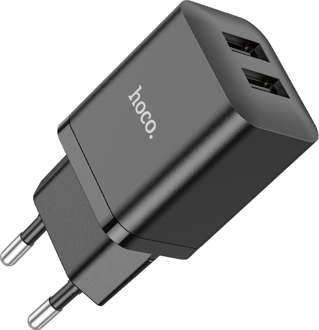 Hoco Nabíjecí USB adaptér do sítě - Hoco, N25 Maker Black